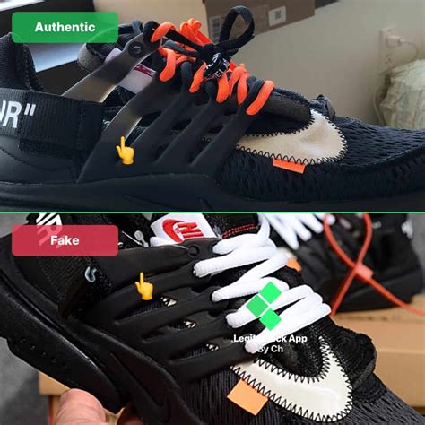 nike presto original vs fake - off white presto black authentication.